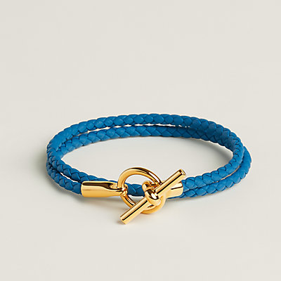 Blue - Leather - Hermès Bracelets for Women | Hermès Blue - Leather - Hermès Bracelets for Women | Hermès